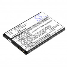 Аккумулятор для BlackBerry Bold 9900, Bold 9930, Torch 9860, JM1, 3.7 V, 1250 mAh, CS-BR9900FL Cameron Sino