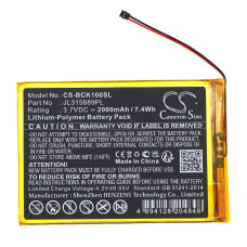 Аккумулятор для Электронной книги Bookeen Cybook Muse HD, CYBFT1F-BK, Bookeen JL315889PL - CS-BCK100SL от компании Cameron Sino