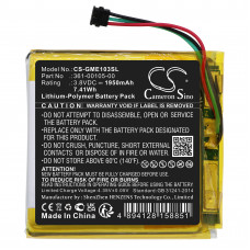Аккумулятор для Garmin Edge 1030, Garmin 361-00105-00 - CS-GME103SL от компании Cameron Sino