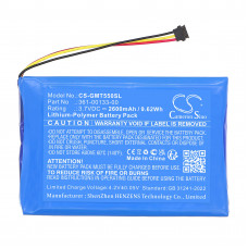 Аккумулятор для Garmin Zumo XT, Tread 5.5, Garmin 361-00133-00 - CS-GMT550SL от компании Cameron Sino