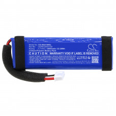Аккумулятор Cameron Sino для Harman/Kardon Allure Portable, Harman/Kardon GSP872693 03A, 3.7 V, 6000 mAh