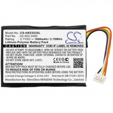 Аккумулятор Cameron Sino для Harman/Kardon Neo, Harman/Kardon 02-553-3494, 3.7 V, 1000 mAh