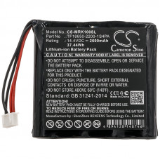 Аккумулятор для Marshall Kilburn (первый), Marshall TF18650-2200-1S4PA на 2600 mAh - CS-MRK100SL от компании Cameron Sino