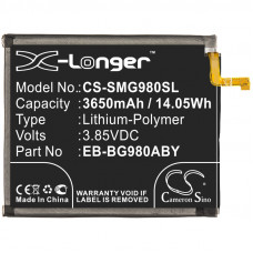 Аккумулятор для Samsung Galaxy S20, Samsung SM-G980, EB-BG980ABY - CS-SMG980SL от компании Cameron Sino