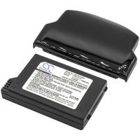 Аккумулятор для Sony PSP усиленный с крышкой на 1800 mAh, Sony PSP 2000 серии, Sony PSP 3000 серии, PSP-S110 - CS-SP112XL от компании Cameron Sino