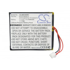 Аккумулятор для Универсальный пульт Crestron MT-1000C-BTP, URC MX-3000 (BTPC56067), Crestron MT-1000c, Crestron STX-1700C и др. - CS-MX300RC от компании Cameron Sino