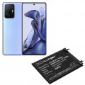 Аккумулятор для Xiaomi Mi 11T Pro 5G, BM58 2500 mAh CS-MUT110SL Cameron Sino